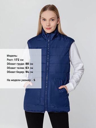 Жилет Leven, темно-синий, размер XS