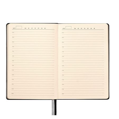 Ежедневник Твид (Tweed) недатированный, черный