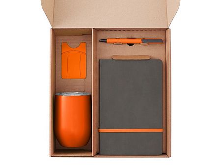 Набор «Refreshment» с термокружкой, блокнотом, ручкой и ланчбоксом