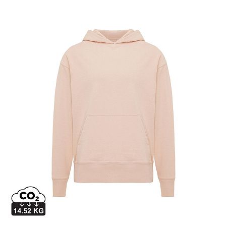 Худи Iqoniq Yoho из переработанного хлопка, свободный крой, унисекс, 340 г/м²