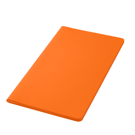 Блокнот Альфа Слим (Alpha slim), оранжевый