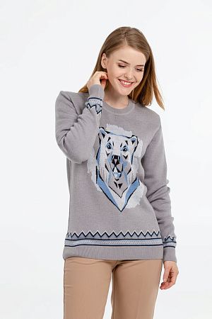 Джемпер Totem Bear, серый, размер M