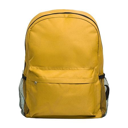 Рюкзак водостойкий "DISCO", желтый, 41 x 30 x11 см, 100% полиэстер 600D