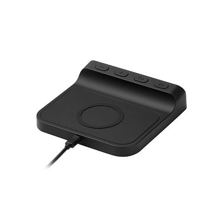 Зарядная станция с часами 15W Ригель (Rigel), белая
