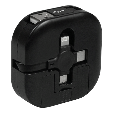 Набор подарочный Solution Prestige Sei (Ежедневник, беспроводной аккумулятор, зарядный кабель, колонка, ручка), черный