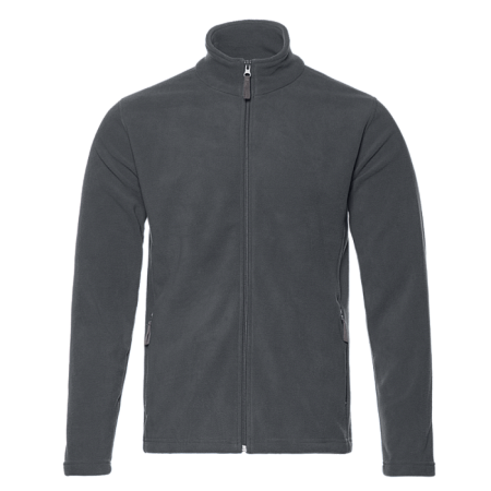 Толстовка унисекс STAN на молнии микрофлис 200, 21, Тёмно-серый,  (100/1)  (XS)