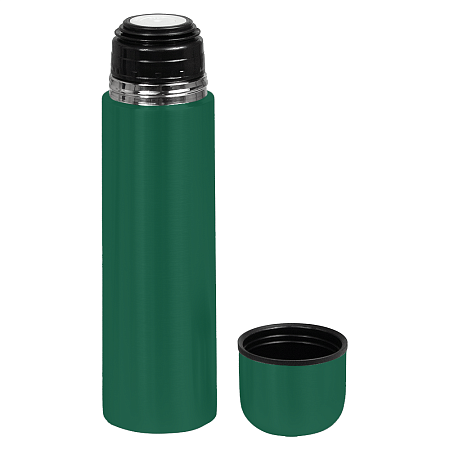 Термос вакуумный стальной Optimus  двухстеночный 500 мл, зеленый 