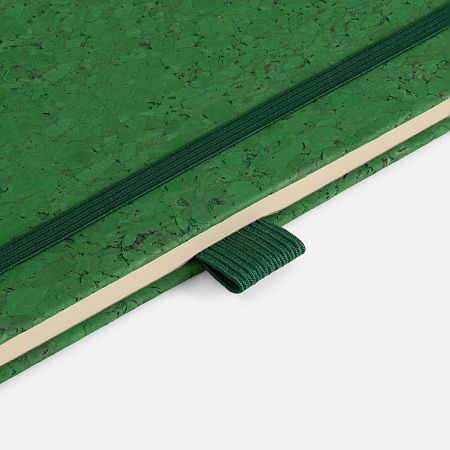 Блокнот Cork County, зеленый