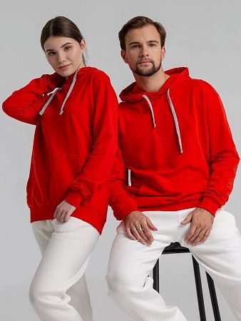 Толстовка с капюшоном Unit Kirenga, красная, размер 3XL