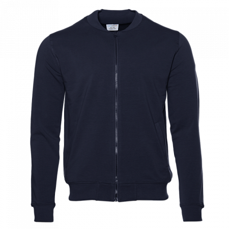 Толстовка унисекс STAN на молнии футер без начёса 245, 65N, Тёмно-синий,  (46)  (48/M)