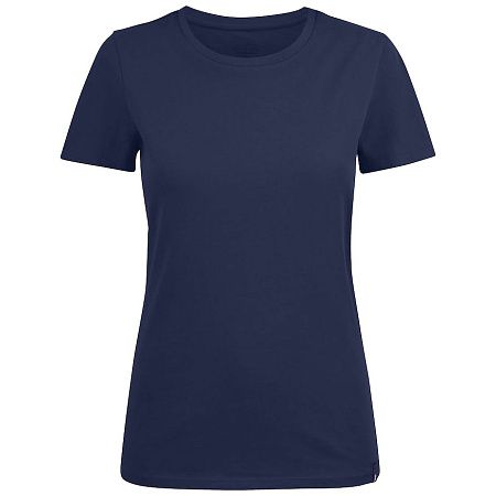 Футболка женская Ladies American U, темно-синяя, размер S