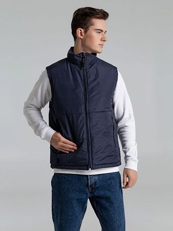 Жилет светоотражающий Lattvind, темно-синий, размер XS