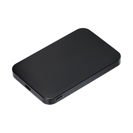 Внешний аккумулятор Артекс PD (Artex PD) 5000mAh с функцией беспроводной зарядки 15W, черный