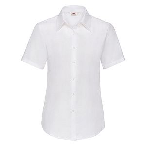 Рубашка женская SHORT SLEEVE OXFORD SHIRT LADY-FIT 130