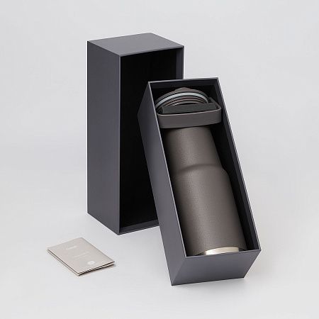 Термокружка вакуумная Монтана (Montana), белая