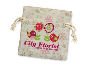 Мешочек подарочный малый с возможностью полноцветной печати