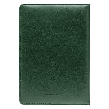 Ежедневник City Buffalo А5, зеленый, недатированный, в твердой обложке с поролоном