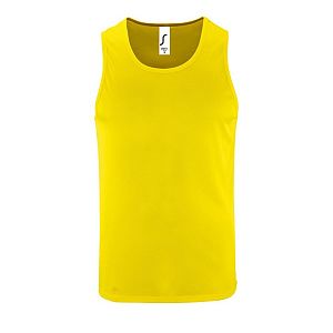 Майка мужская Sporty TT Men, желтый неон, размер 3XL