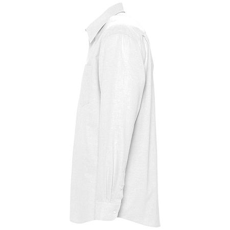 Рубашка мужская с длинным рукавом Boston, белая, размер L