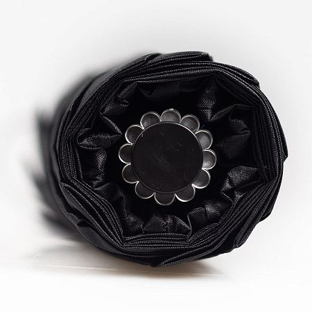 Зонт складной автоматический диаметр 103 см, радиус 23 дюйма,  Forest BERGEN, 10 панелей, с UV защитой в подарочной коробке, черный