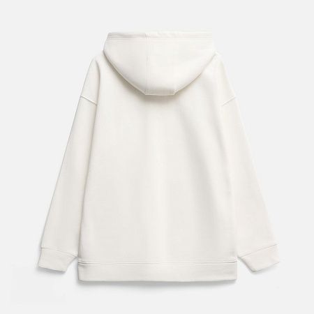 Худи оверсайз унисекс Snuggie, молочно-белое, размер XL/2XL