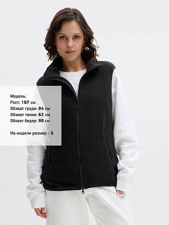 Жилет флисовый унисекс Ben Mac, черный, размер XXL
