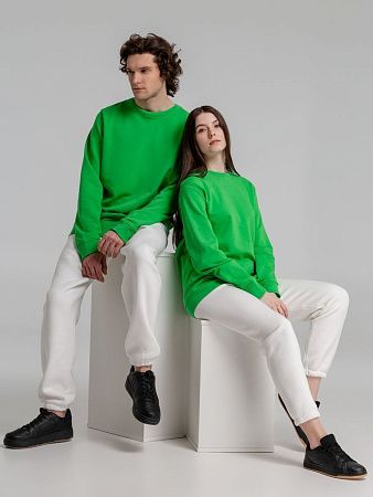 Свитшот унисекс BNC Inspire (Organic), зеленый, размер XS