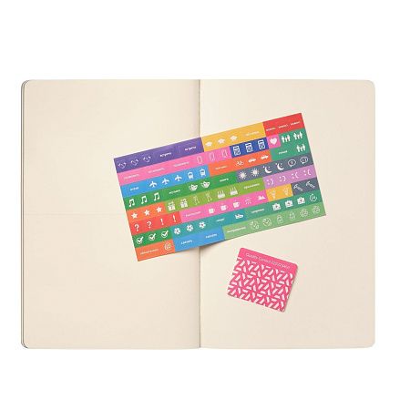 Блокнот Альфа Слим (Alpha slim), черный