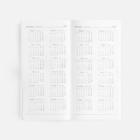 Еженедельник Baza, датированный, синий