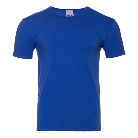 Футболка мужская STAN хлопок/эластан 180, 37, Синий,  (16/1)  (44/XS)