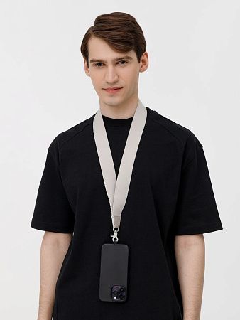 Ланьярд Band, серый