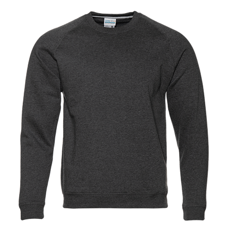 Свитшот унисекс STAN футер с начёсом 260, 53, Тёмный меланж,  (60/1)  (50/L)