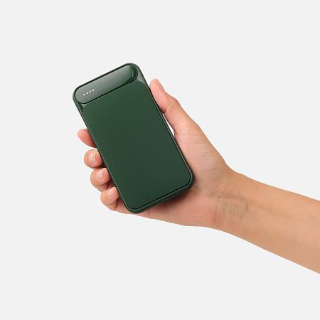 Внешний аккумулятор с подсветкой Старлайт Плюс PB (Starlight Plus PB) 10000 mAh, зеленый