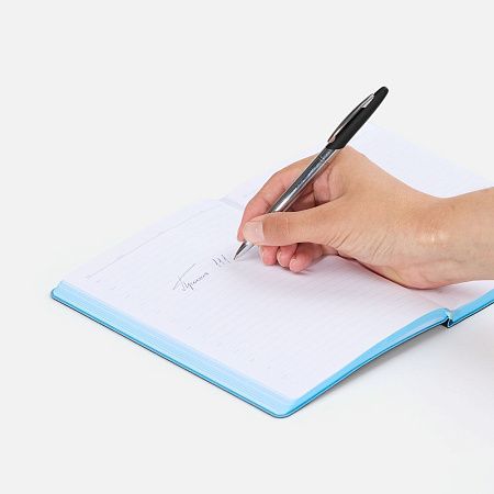 Ручка шариковая Dagger Soft Touch, черная