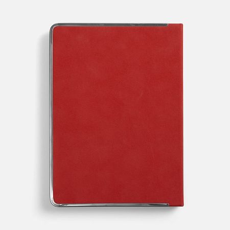 Ежедневник Metal Frame на заказ, датированный, красный