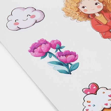 Стикерпак бумажный Thematik, для девочек