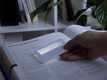 Лупа Visionary с подсветкой, белая