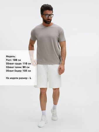 Футболка унисекс Regent 150, светло-серая, размер XXL