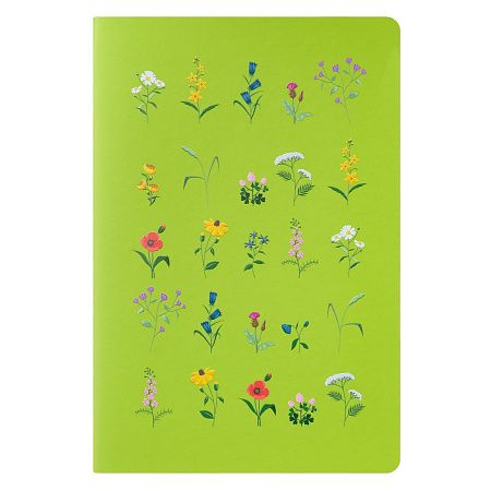 Блокнот Альфа Слим (Alpha slim), салатовый