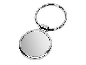 Брелок «Circle», цвет: серебристый