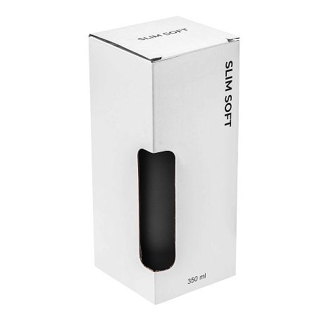 Термокружка SLIM SOFT COLOR 350мл. Черная 6030.08