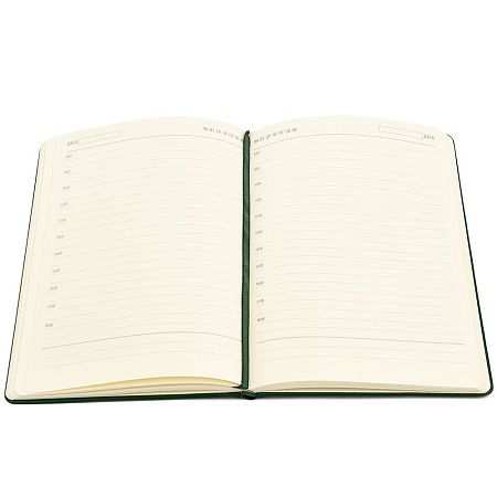 Ежедневник A5 недатированный Dear в твёрдом переплёте, салатовый