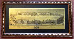 Гравюра "Царское село"