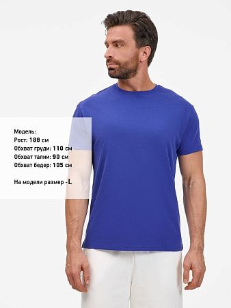 Футболка унисекс T-Bolka 200, ярко-синяя, размер XL