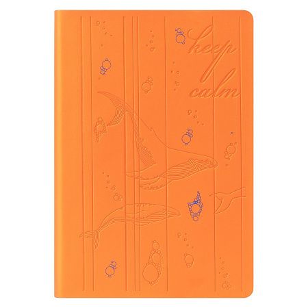 Ежедневник Мун Ривер (Moon River) недатированный, оранжевый