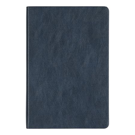 Ежедневник Flexy Ausone A5, темно-синий, недатированный, в гибкой обложке
