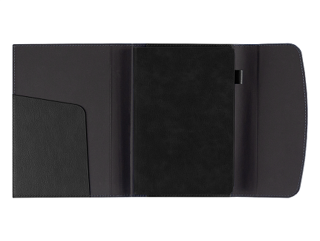 Набор подарочный Solution Prestige Сinque (Суперобложка, флешка, ручка шариковая, внешний аккумулятор, колонка), черный