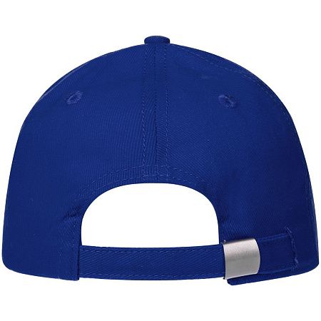 Бейсболка Spiker, ярко-синяя с белым