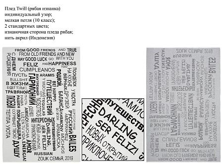 Вязаные пледы Tvill