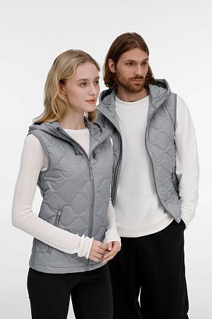 Жилет унисекс Tarnaby, светло-серый, размер S